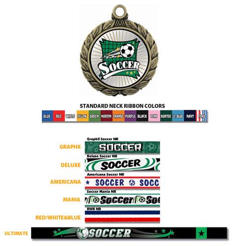 Hasty Awards 2.75" Xtreme Soccer Insert Medals. Personalization is available on this item.