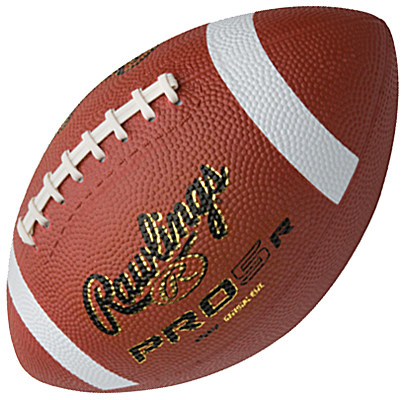 Rawlings PRO5R Molded Rubber Footballs-NFHS