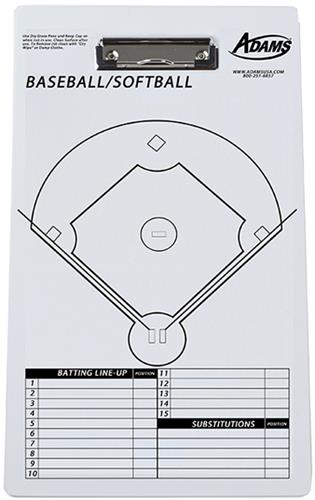 Adams Coaches Dry Erase Boards (All Sports)
