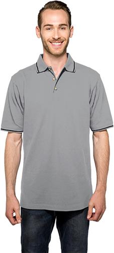 Tri Mountain Men's Trace Short Sleeve Polo Shirt. Printing is available for this item.