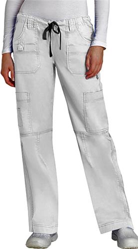 Adar PopStretch Womens Junior Fit MultiPocket Pant. Embroidery is available on this item.