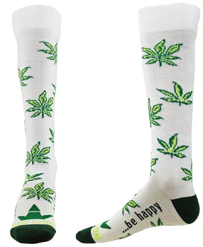 Red Lion Leaves Be Happy Urban Socks - Closeout