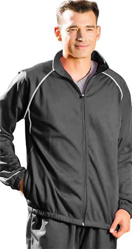 Vos Sports Poly Jacket w/Contrast Top-Stitching