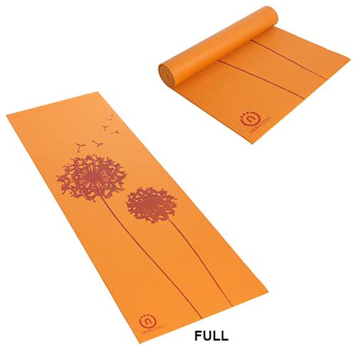 Natural Fitness Orange Eco-Smart Yoga Mat