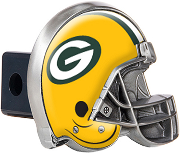 NFL Green Bay Packers Metal Helmet Hitch Cover