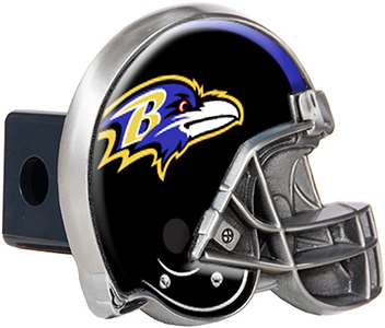 BSI NFL Baltimore Ravens Metal Helmet Hitch Cover