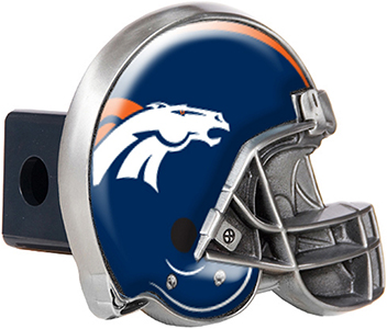 BSI NFL Denver Broncos Metal Helmet Hitch Cover