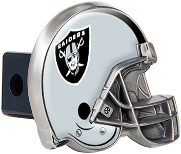 BSI NFL Oakland Raiders Metal Helmet Hitch Cover