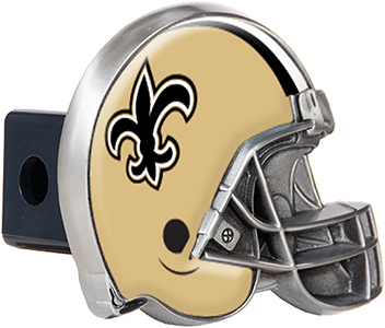 BSI NFL New Orleans Saint Metal Helmet Hitch Cover