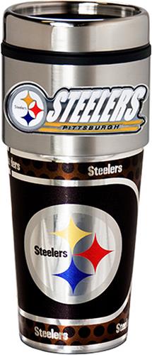 BSI NFL Steelers Stainless Travel Tumbler