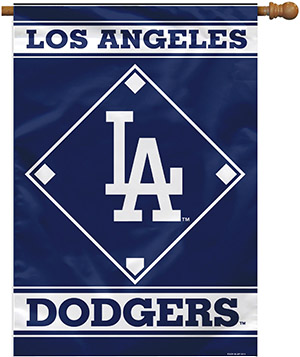 MLB Los Angeles Dodgers 28" x 40" House Banner