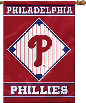 MLB Philadelphia Phillies 28" x 40" House Banner