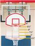 Bison 6-In-1 Easy Up Youth Basketball Mini Goal