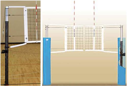 Centerline Carbon Side-By-Side Volleyball System