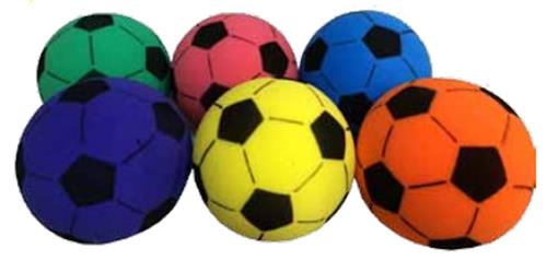 Martin Sports Foam Soccer Balls Set of 6
