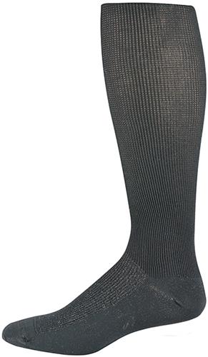 Adult Medium (WHITE) Nylon Sheer X Static Over the Calf Socks