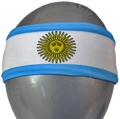 Svforza Argentina Country Flag Headbands