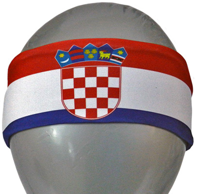 Svforza Croatia Country Flag Headbands