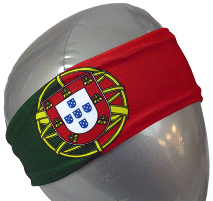 Svforza Portugal Country Flag Headbands