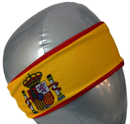 Svforza Spain Country Flag Headbands