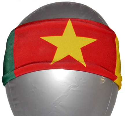 Svforza Cameroon Country Flag Headbands