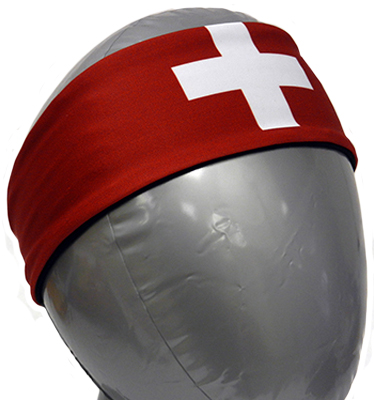 Svforza Switzerland Country Flag Headbands
