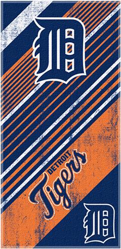 Northwest MLB Detroit Tigers Diagonal Beach Towels