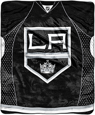 Northwest NHL LA Kings Raschel Jersey Plush Throw