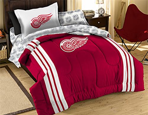 Northwest NHL Red Wings Twin Bed in Bag Sets