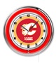 Holland NHL Calgary Flames 19" Neon Logo Clock