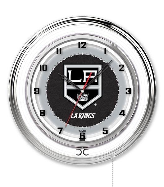Holland NHL Los Angeles Kings 19" Neon Logo Clock. Free shipping.  Some exclusions apply.