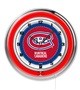 Holland NHL Montreal Canadiens 19" Neon Logo Clock