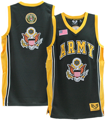 Rapid Dominance Army Military Basketball Jersey