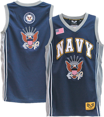 navy basketball jersey