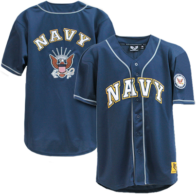 Rapid Dominance Navy Military Baseball Jersey