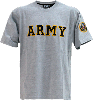 Rapid Dominance Applique Text Army Military Tees