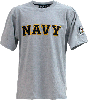 Rapid Dominance Applique Navy Military Tees
