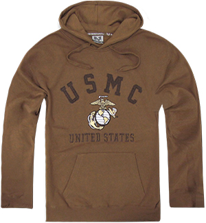 Rapid Dominance Marines Pullover Hoodies. Decorated in seven days or less.
