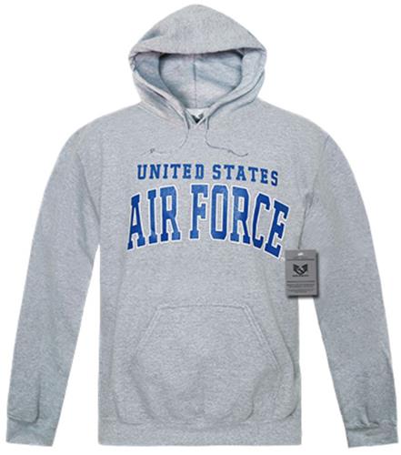 Rapid Dominance Grey Air Force Pullover Hoodies. Decorated in seven days or less.