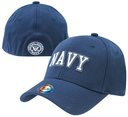 Rapid Dominance Navy FitAll Flex Cap