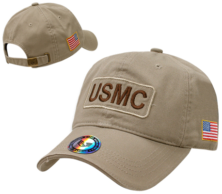 Rapid Dominance Dual Flag Raid USMC Military Cap