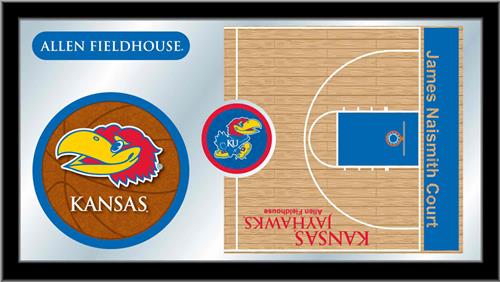 Holland University of Kansas Basketball Mirror. Free shipping.  Some exclusions apply.