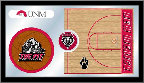 Holland University of New Mexico Basketball Mirror. Free shipping.  Some exclusions apply.