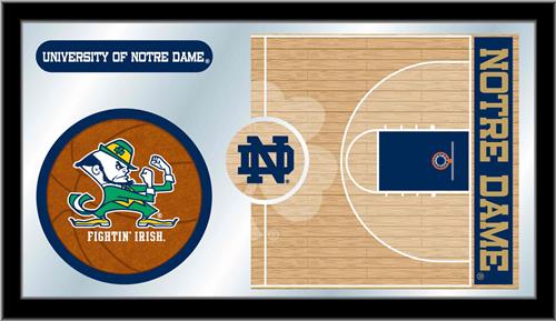 Holland University of Notre Dame Basketball Mirror. Free shipping.  Some exclusions apply.