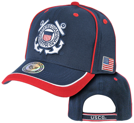 Rapid Dominance Piped Coast Guard Military Cap