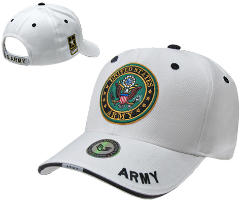 Rapid Dominance White Army Military Cap