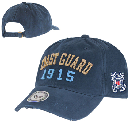 Vintage Athletic Coast Guard Military Cap