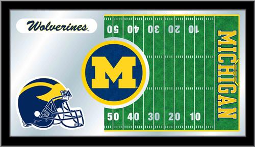 Holland University of Michigan Football Mirror. Free shipping.  Some exclusions apply.