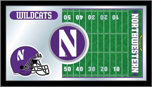 Holland Northwestern University Football Mirror. Free shipping.  Some exclusions apply.