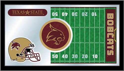 Holland Texas State University Football Mirror. Free shipping.  Some exclusions apply.